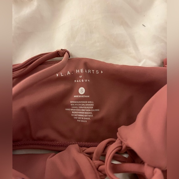 Dusty Rose Pacsun Bikini set - Picture 3 of 3